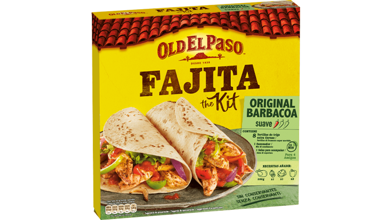 Fajita Kit Original Barbecue Mild  